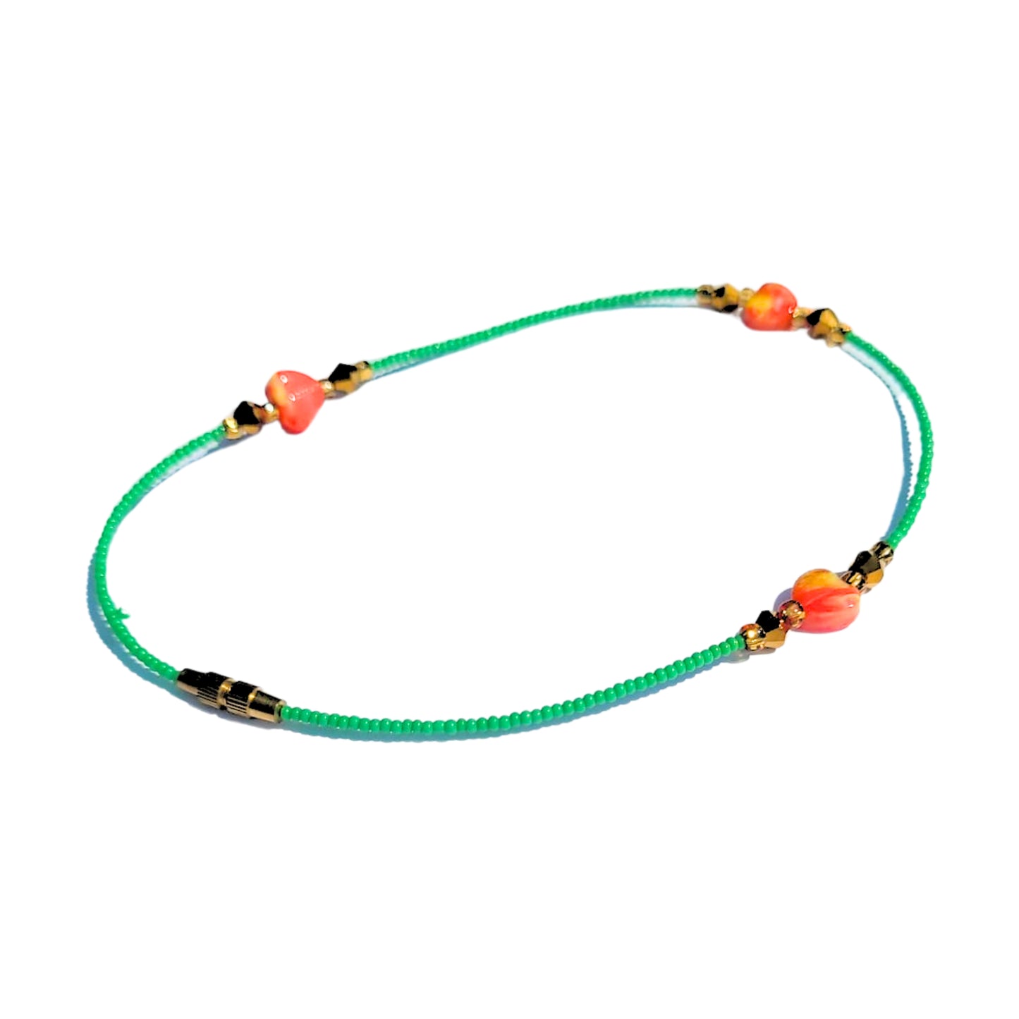 Green with Heart Design