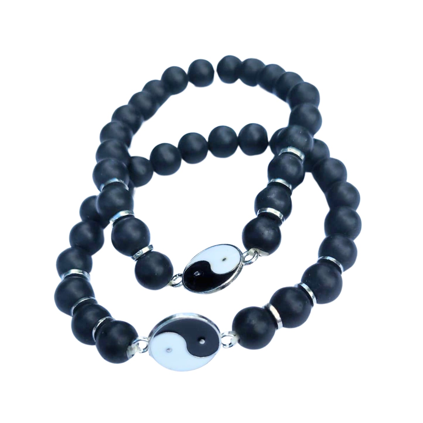 African Beaded Bracelet | Black