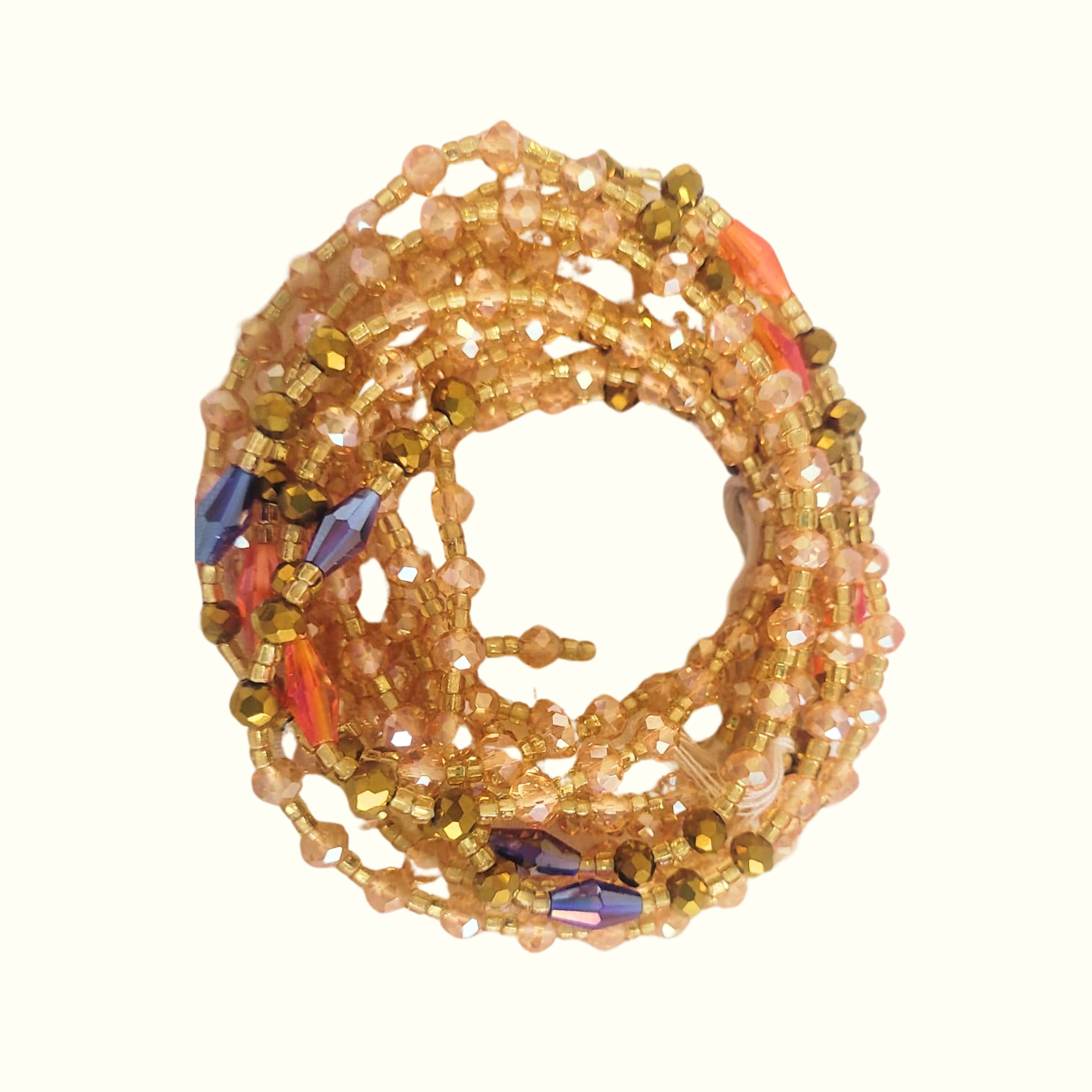 Rose gold waist beads hotsell