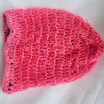 Hollow out Crochet Silk Hat Bonet (15+ Colors, Single Colors)